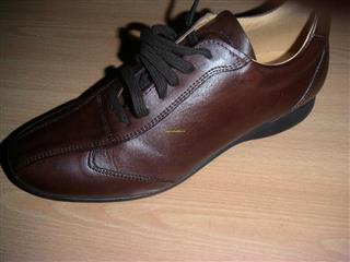 basket adulte enfant cuir