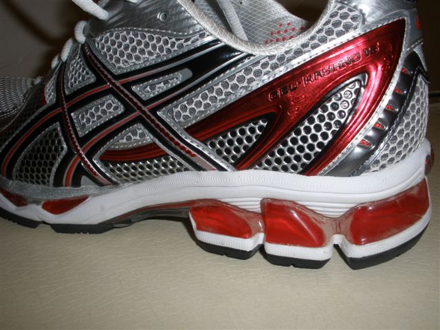 mauvaise stabilité du talon gel chaussure sport