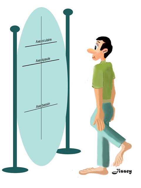 exercice de stabilisation en appui unipodal